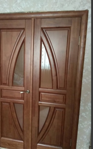 Мод.№Межкомнатные двери из массива евро бруса