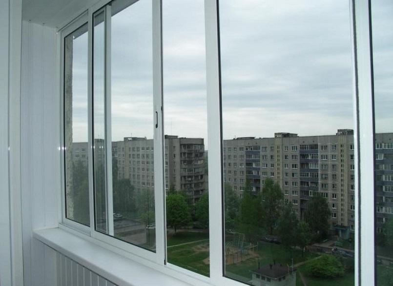 Мод.№Алюминиевые балконные рамы