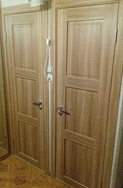 Мод.№Двери межкомнатные из эко шпона ПВХ