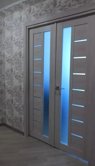 Мод.№Двери межкомнатные из эко шпона ПВХ