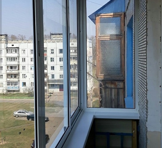 Мод.№Алюминиевые балконные рамы